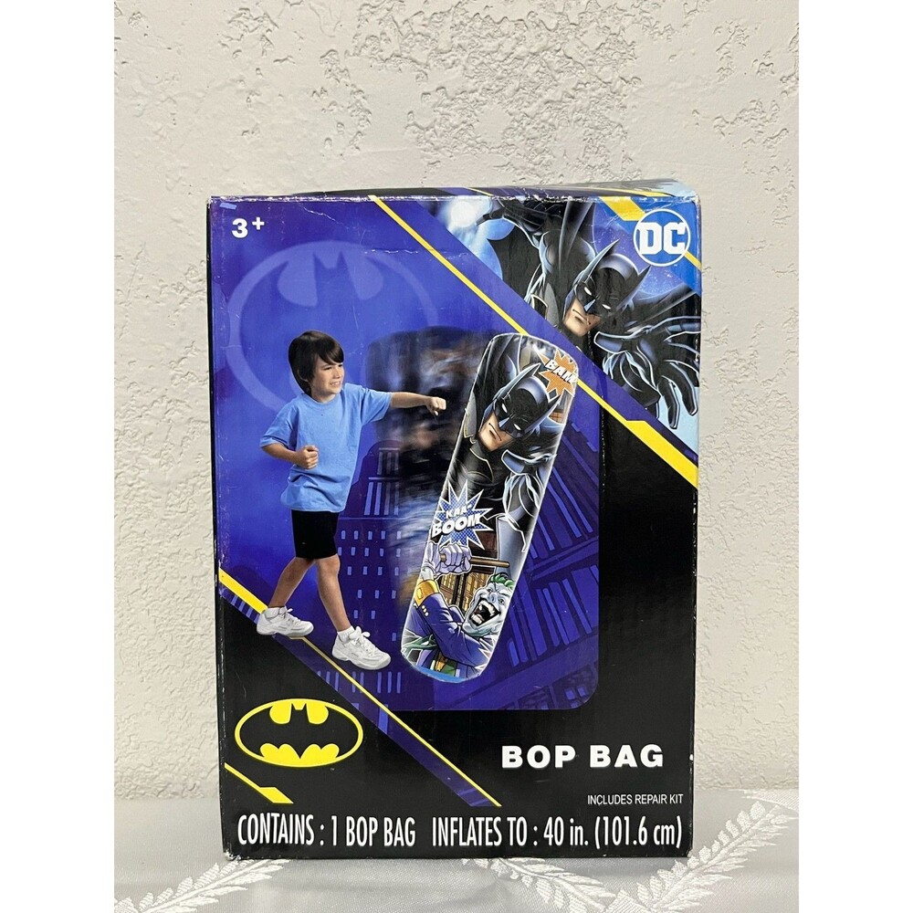 Batman & Joker Inflatable Bop Bag 40-Inch-Tall Exercise Play - Picture 5 of 7